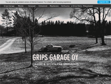 Tablet Screenshot of gripsgarage.com